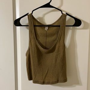 Intimately Free People crop tank, size M
